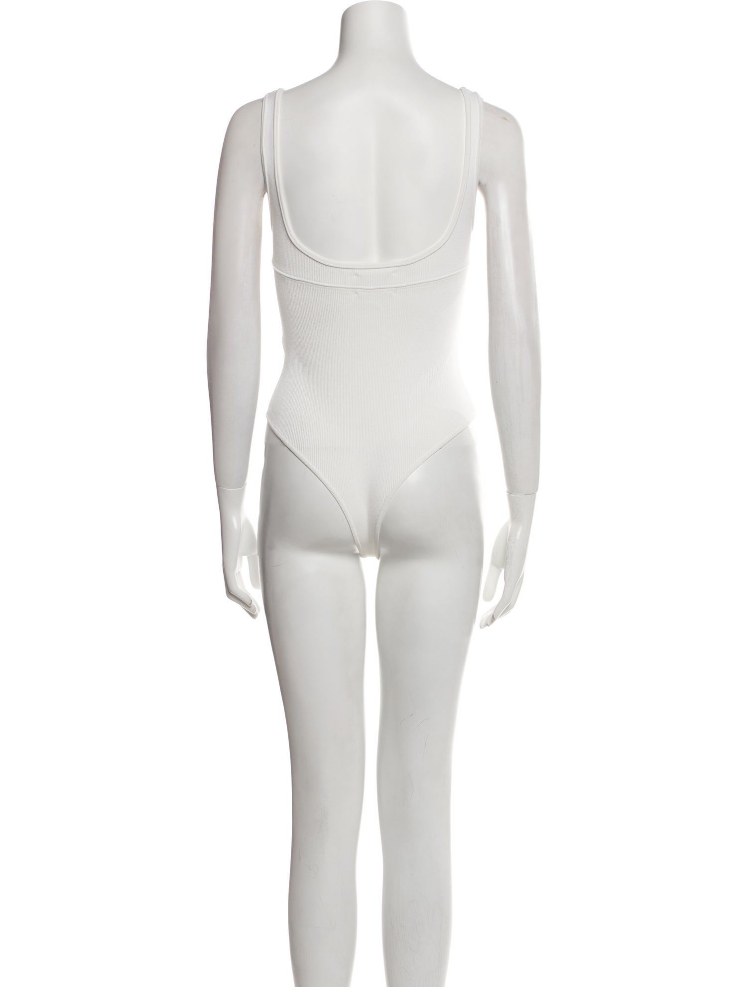 Khaite Square Neckline Sleeveless Bodysuit